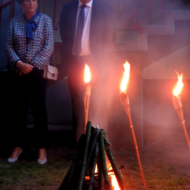 Trianon 100 . fáklyagyújtás04